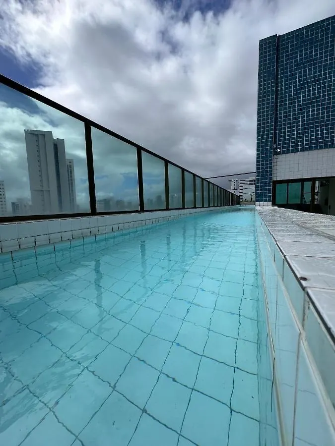 Apartment Flat - Boa Viagem Para Ate 5 Pessoas, Andar Alto Vista Mar, Piscina, Wifi 500Mbps, Recife Brazil