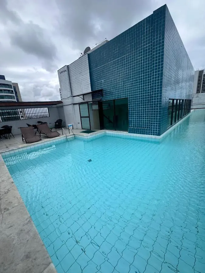 Apartment Flat - Boa Viagem Para Ate 5 Pessoas, Andar Alto Vista Mar, Piscina, Wifi 500Mbps, Recife