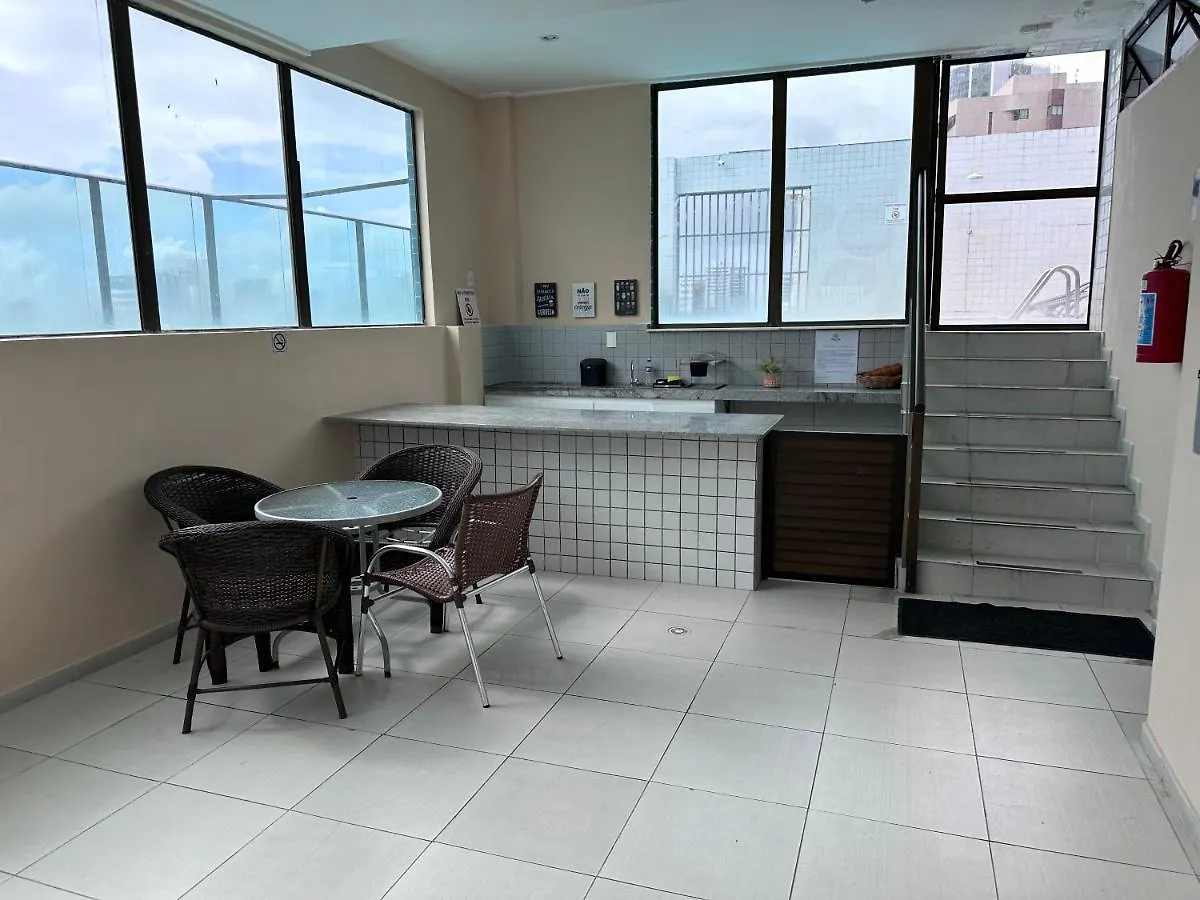 Flat - Boa Viagem Para Ate 5 Pessoas, Andar Alto Vista Mar, Piscina, Wifi 500Mbps, Recife Apartmán